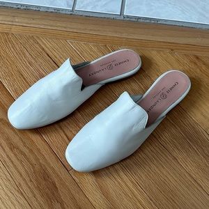 Chinese Laundry white flats